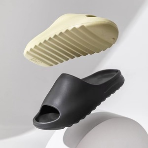 <span class=keywords><strong>Calzature</strong></span> da bagno Color caramella da donna stampate personalizzate Unisex Eva morbide pantofole da casa con suola spessa antiscivolo - Product Image 2