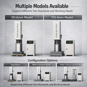 Marshall Elektrischer Verdichter 101,6mm 152,4mm Asphalt-Prüfgerät für Laboranwendungen - Product Image 3