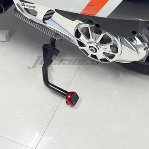 Accessori Moto: Piastra di Estensione per Cavalletto Laterale in Alluminio per <span class=keywords><strong>VESPA</strong></span> GTS <span class=keywords><strong>GTV</strong></span> <span class=keywords><strong>300</strong></span> - Product Image 3