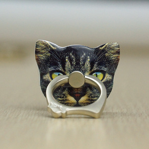 gato teléfono móvil anillo de hebilla de creativos de soporte de coche de la <span class=keywords><strong>empresa</strong></span> de pequeño regalo titular personalización - Product Image 3