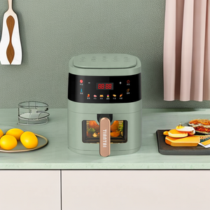 Petits appareils électroménagers en gros Four grille-pain intelligent <span class=keywords><strong>Friteuse</strong></span> à air visible 5,5 l Poêle à frire électrique - Product Image 3