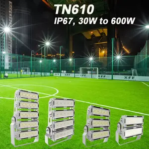 לומן גבוה חדש IP67 IK09 SAA CB ENEC 100W 500W LED מנהרת אור הצפה לכדורגל טניס אצטדיון חיצוני תאורת שדה מקורה