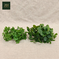 Bouquet de feuilles vertes artificielles, fausse verdure, tiges en plastique pour arche de mariage, mur de fleurs, décoration de fond – Fournisseur d'usine