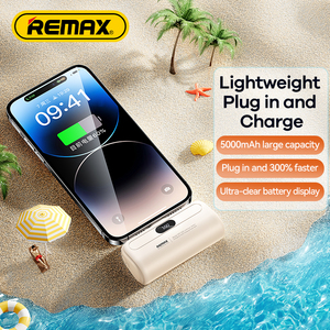 RPP-632/633 5000 mAh Chargeur de secours de poche pour téléphone portable, mini batterie externe portable, Power Bank porte-clés RPP-632/633 pour téléphone - Product Image 2