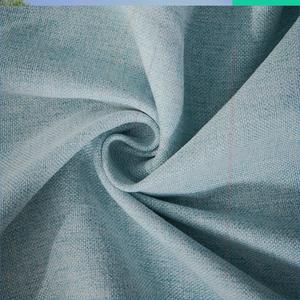 Rideaux occultants en <span class=keywords><strong>toile</strong></span> <span class=keywords><strong>de</strong></span> <span class=keywords><strong>jute</strong></span> texturée double lin à prix avantageux, vente chaude, pour salon et chambre à coucher - Product Image 5