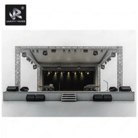 1.22x1.22m 2x1m cadre en aluminium réglable moderne Simple mariage danse plate-forme étapes