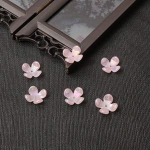 Wholesale <b>Acrylic</b> Factory Petal Flower Tray Accessories Handmade Materials Diy Antique Accessories - Product Image 4