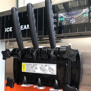 Machine à <span class=keywords><strong>glace</strong></span> molle 3 saveurs, machine à <span class=keywords><strong>glace</strong></span> molle <span class=keywords><strong>de</strong></span> comptoir pour petites entreprises - Product Image 3