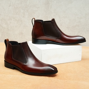 QJMP 2026 Zapatos de Hombre Modernos, Impermeables, Transpirables, de Cuero Genuino, con Cordones, Punta Cerrada, Diseño Graffiti, Suela de Goma, para Oficina - Product Image 3