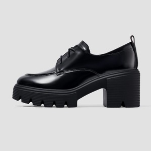 Scarpe da <span class=keywords><strong>Donna</strong></span> Personalizzate di Alta Qualità <span class=keywords><strong>Mocassini</strong></span> da <span class=keywords><strong>Donna</strong></span> con <span class=keywords><strong>Tacco</strong></span> Spesso per Aumentare l'Altezza Piccole scarpe in pelle. - Product Image 5