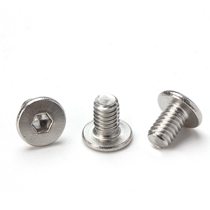 Tùy chỉnh chính xác cấu hình thấp 304 thép không gỉ hình lục giác ổ cắm phẳng đầu vít Vít Máy vít - Product Image 4