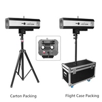Projecteur de Scène LED Professionnel Zoom 380W 5 Couleurs 18000 Lumens Projection 30m Angle de Faisceau 23° en Alliage d'Aluminium pour Hôtels