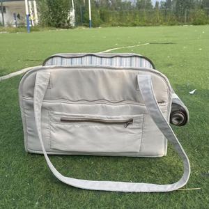Tragbarer, faltbarer Fahrrad-Transportkorb aus Baumwollnetz für kleine Hunde und Katzen – Ein-Schulter-Haustier-Rucksack mit Reißverschluss, groß, modisch - Product Image 3