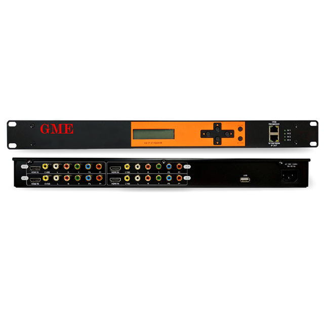 New Product 4 Channels 4CH HDMI AV RCA to HD IP Streamer Server Encoder Streaming Server