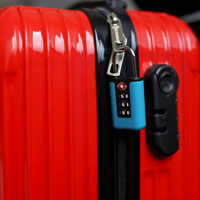 Cadenas à combinaison approuvé par la TSA, cadenas à câble à 3 chiffres, cadenas de voyage TSA pour valise à fermeture éclair