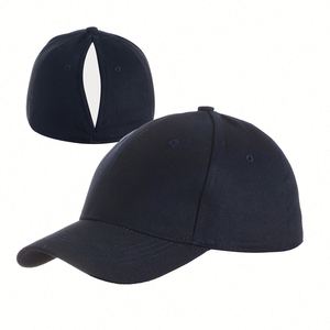 Sporty Outdoor <b>Sunscreen</b> Magnetic Closure Ponytail Hole Baseball Dad Hat Wholesale Women Lady Girls Running Baseball Caps - Product Image 3