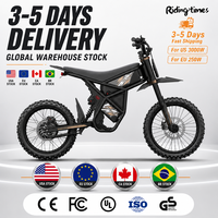 Vélo de montagne électrique Ridingtimes GT73 PRO, 60V 36Ah, autonomie de 140 km, couple de 338 Nm, suspension hydraulique, E-MTB tout-terrain