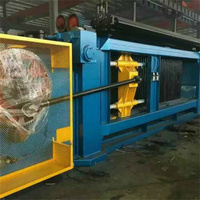 Machine automatique de fabrication de paniers gabions à commande PLC de haute qualité, à moteur, pour une production élevée de treillis hexagonal et de treillis métallique