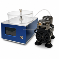 SCK - Contrôleur programmable de précision - Revêtement par centrifugation sous vide de 4 pouces pour applications en laboratoire de semi-conducteurs et de MEMS