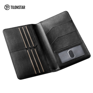TILONSTAR TPW100P personnalisation de taille personnalisée porte-passeport en cuir véritable portefeuille blocage RFID étui de couverture de passeport - Product Image 2