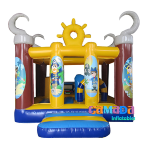 บ้านเด้งเป่าลมสำหรับเด็กบ้านเด้งคอมโบพร้อมสไลด์เพื่อความสนุกสนานในปราสาทเด้ง - Product Image 3