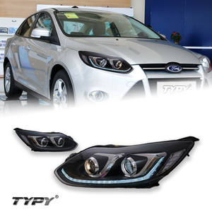Conjunto de Faros Delanteros TYPY para Ford Focus 12-14, Lentes LED Modificadas, Luces de Circulación Diurna, Señales de Giro Dinámicas - Product Image 5