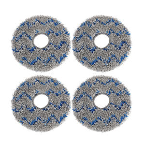 Pour Ecovacs <span class=keywords><strong>T10</strong></span> <span class=keywords><strong>TURBO</strong></span> / <span class=keywords><strong>Deebot</strong></span> X1 / OMNI / X1 <span class=keywords><strong>TURBO</strong></span> Robot aspirateur chiffons de nettoyage chiffons de vadrouille pièces de rechange - Product Image 3