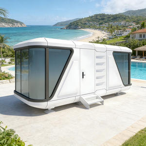 <span class=keywords><strong>Capsule</strong></span> spatiale hôtelière modulaire Apple à 2 chambres, personnalisable en usine, type conteneur, moderne - Product Image 4