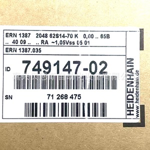 ตัวเข้ารหัสแบบหมุน Heidenhain รุ่น ERN 1387 2048 แบบเพิ่มค่า (Incremental) สำหรับเซอร์โวมอเตอร์ - Product Image 1