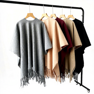 Châle Épais à Franges Style Ethnique pour Femme – Idéal Automne Hiver et Voyage - Product Image 2