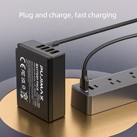 PUJIMAX 2 Piezas Batería de Cámara Tipo C NP-W126 de 1600mAh para Fuji X-T10 X-T2 X-T20 X-E1 X-E2 X-E2S X-A1 X-A2 X-A3 X-A10 X-M1 X-H1