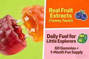 Gomitas Multivitamínicas Orgánicas Sin Azúcar con Forma de Oso para Niños, Adolescentes y Adultos - Fórmula de Empaque Personalizado OEM/ODM, Halal, Vegano, Inmunológico - Product Image 3