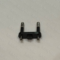 Prise de courant à 2 pôles de haute sécurité, norme européenne, avec broches gainées / Composant de prise EU pour CEE 7/16 Europlug