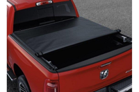Couvercle de tonneau pliant enroulable manuel rétractable 4x4 personnalisé pour Dodge Ram 1500/2500/3500 cuir souple étanche et verrouillable