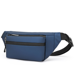Nuovo stile sport all'aria aperta multifunzionale, grande capacità doppia cerniera marsupi borse a tracolla borse a tracolla, cintura borsa per gli uomini - Product Image 1