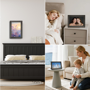 Cadre photo numérique intelligent en gros de 10,1 pouces, 32 Go, avec <span class=keywords><strong>écran</strong></span> tactile IPS HD 1280*800, Wi-Fi, personnalisable, pour montage mural - Product Image 6