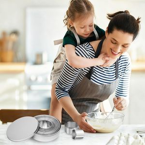 Juego de 12 Herramientas Comerciales de Acero Inoxidable para Hacer Empanadas, Tipo Tapete, Incluye Molde para Galletas y Herramientas de Prensado - Product Image 4