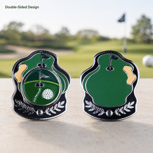 Marqueur de balle de golf magnétique amovible en stock – Idéal pour les tournois et projets promotionnels - Product Image 2