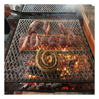 Grille de foyer en acier inoxydable personnalisée et grilles de barbecue de remplacement Outils de première qualité pour la cuisine en plein air