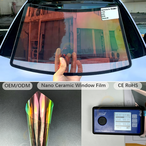 Película para Ventanas <span class=keywords><strong>de</strong></span> Automóvil con Efecto Camaleón, Protección Solar, <span class=keywords><strong>Tinte</strong></span> Arcoíris, Bloqueo <span class=keywords><strong>de</strong></span> Rayos UV al 99%, Película Decorativa para Estilizar, Venta al Por Mayor - Product Image 1