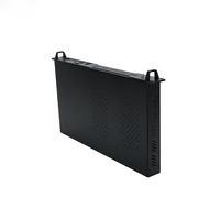 Armoire de serveur NVR industrielle en acier galvanisé anodisé noir IP54 1U pour montage en rack SNR SR-C27