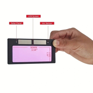 Lunettes de soudage solaires à atténuation automatique avec variateur d'intensité réglable, lunettes de soudeur à 2 capteurs pour TIG MIG MMA Plasma - Product Image 3