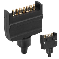 Connecteur de remorque plat australien 12V 7Pin prise de remorque plate 7 pôles pour l'éclairage adaptateur de remorque 7 voies