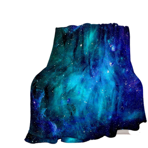 Manta Jacquard Levens Galaxy Space para mujeres, niñas y niños, con estampado de ciencia ficción, decoración del hogar, ropa de cama suave y acogedora, 100% para invierno - Product Image 1