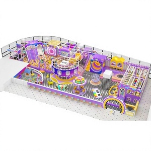 Percorso Ninja Personalizzato Approvato CE per Bambini, Parco Giochi al Coperto con Struttura in Metallo e Area Morbida, Capacità 500kg per 3-15 Anni - Product Image 2