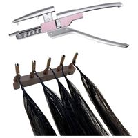 Extensions de cheveux 6D 100% cheveux humains avec boucle, extensions de cheveux Remy système 6D pour salon de coiffure en gros