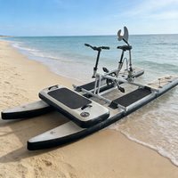 Vélo aquatique gonflable pour une flottabilité et une relaxation faciles sur les lacs et les mers calmes