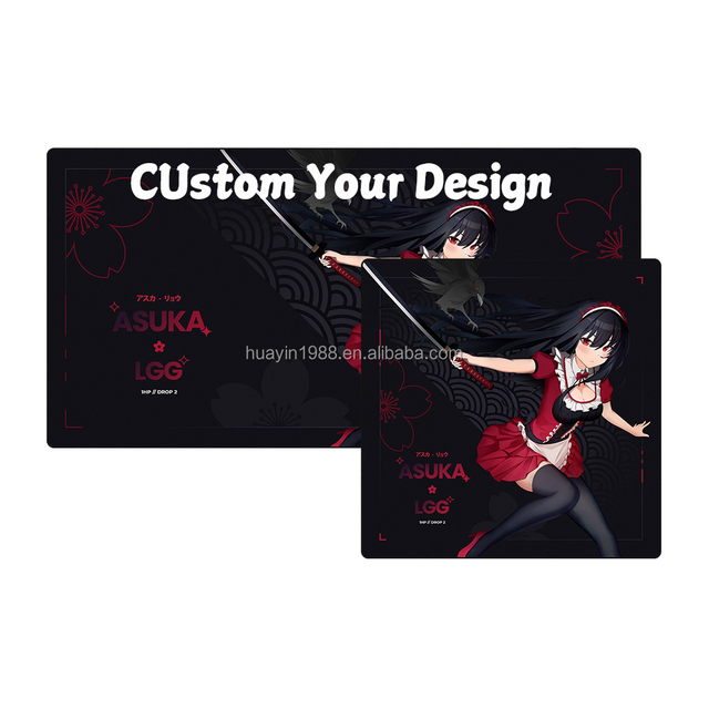 Custom Size Rectangular Large Rubber Office Desk Mat Non-Slip Waterproof Topographic Gaming Mousepad