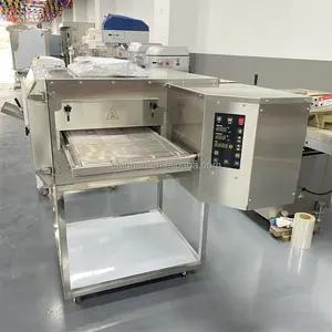 烤箱燃气商用燃气烤箱披萨输送机不锈钢桌面燃气隧道披萨机烤箱热空气循环系统