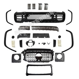 ชุดแต่งรอบคัน Mercedes-Benz G-Class กันชนหน้า-หลัง พลาสติก แต่งสไตล์ G63 - Product Image 1